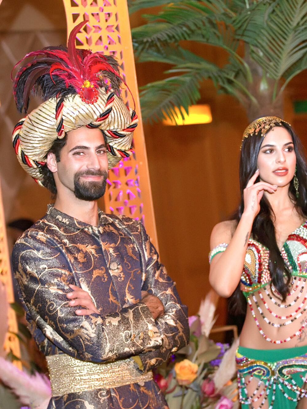 Arco árabe close up