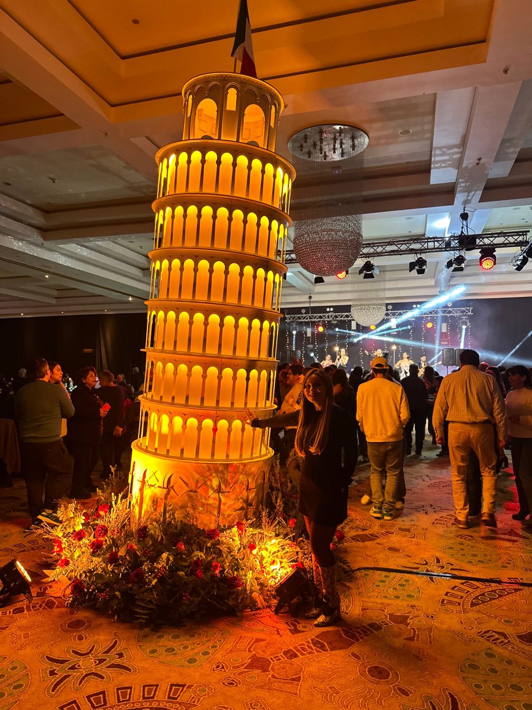 Torre de Pisa evento