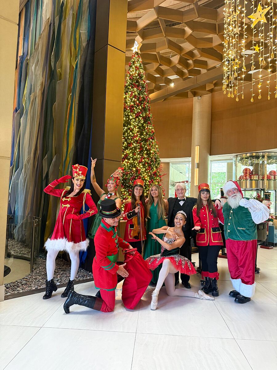 Elenco navideño exterior