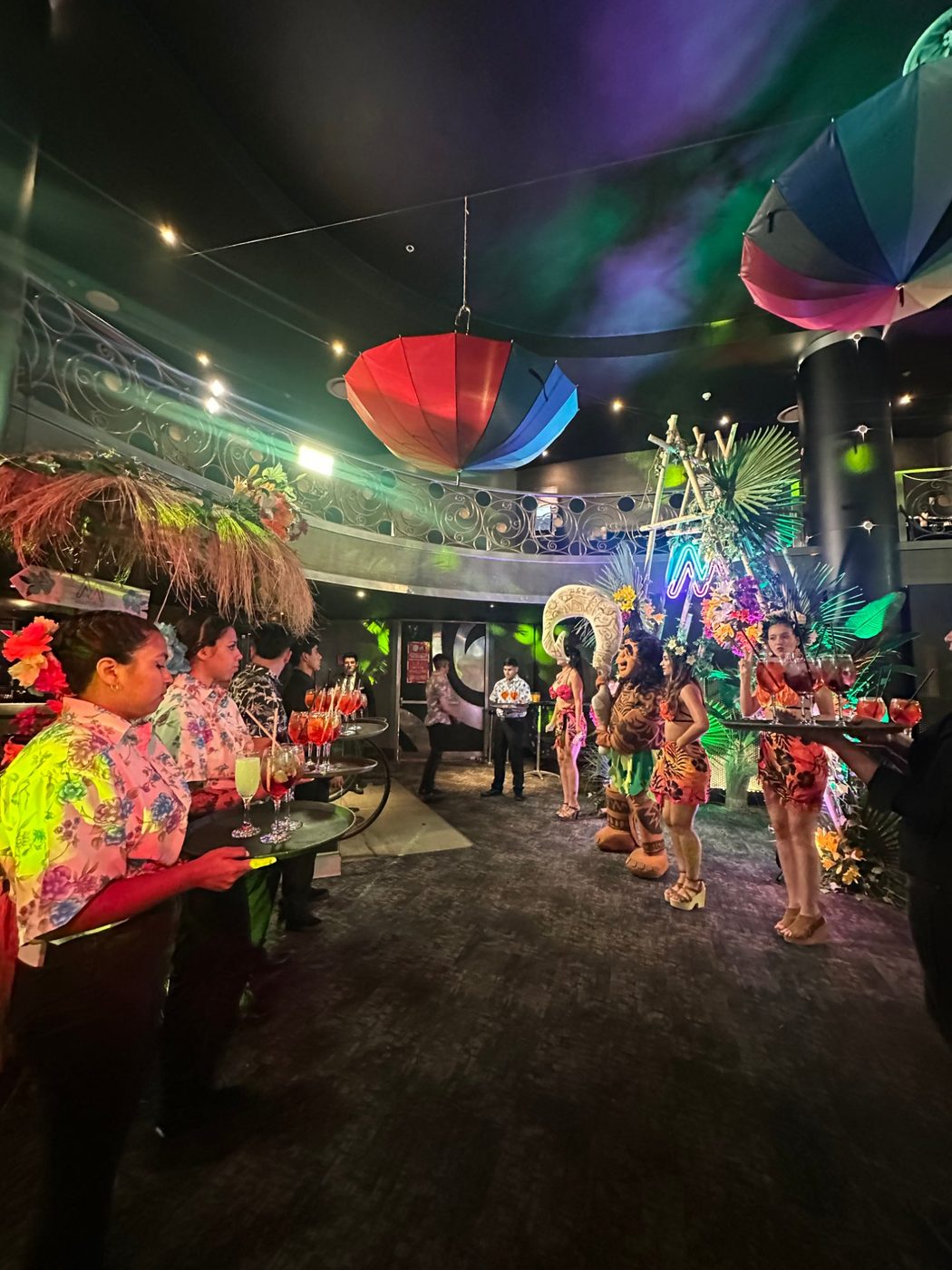 Fiesta temática tropical